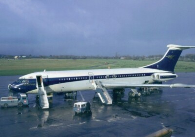 BOAC Vickers VC-10 G-ARVL postcard