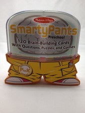 EUC Melissa and Doug "Smarty Pants" PreK Educational Brain-Building Quiz Cards