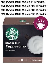 Dolce Gusto Starbucks, 8 Flavours to Choose From, Pack of 12, 24, 36 & 72 Pods
