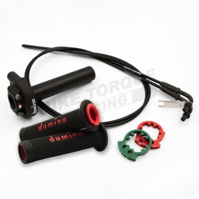 Domino XM2 Quick Action Throttle Kits with A010 Grips to fit Regent Bikes