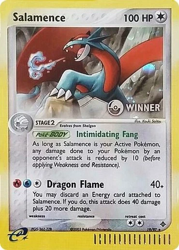 Salamence Pokémon TCG Cards for sale | eBay