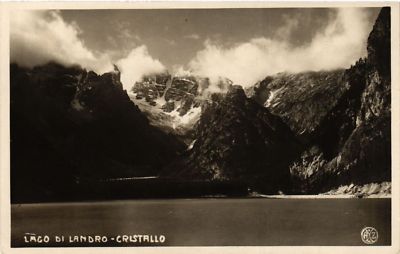 CPA AK Lago di Landro, Cristallo ITALY (544932)