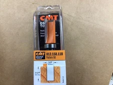 CMT 812.157.11B Pattern Bit with Bearing, 1/4" Shank, 5/8" Dia, Carbide-Tipped
