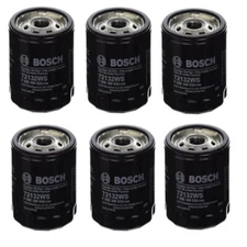 Bosch 72132WS Oil Filter, Engine (6 Pack) (Genuine)