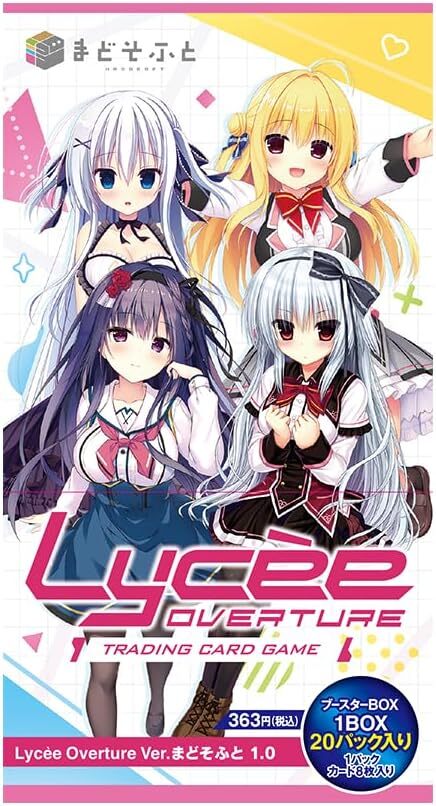 Lycee Overture Ver. Madosoft 1.0 Booster Pack BOX Japanese Lycee Overture Ver. Madosoft 1.0 Booster Pack BOX Japanese