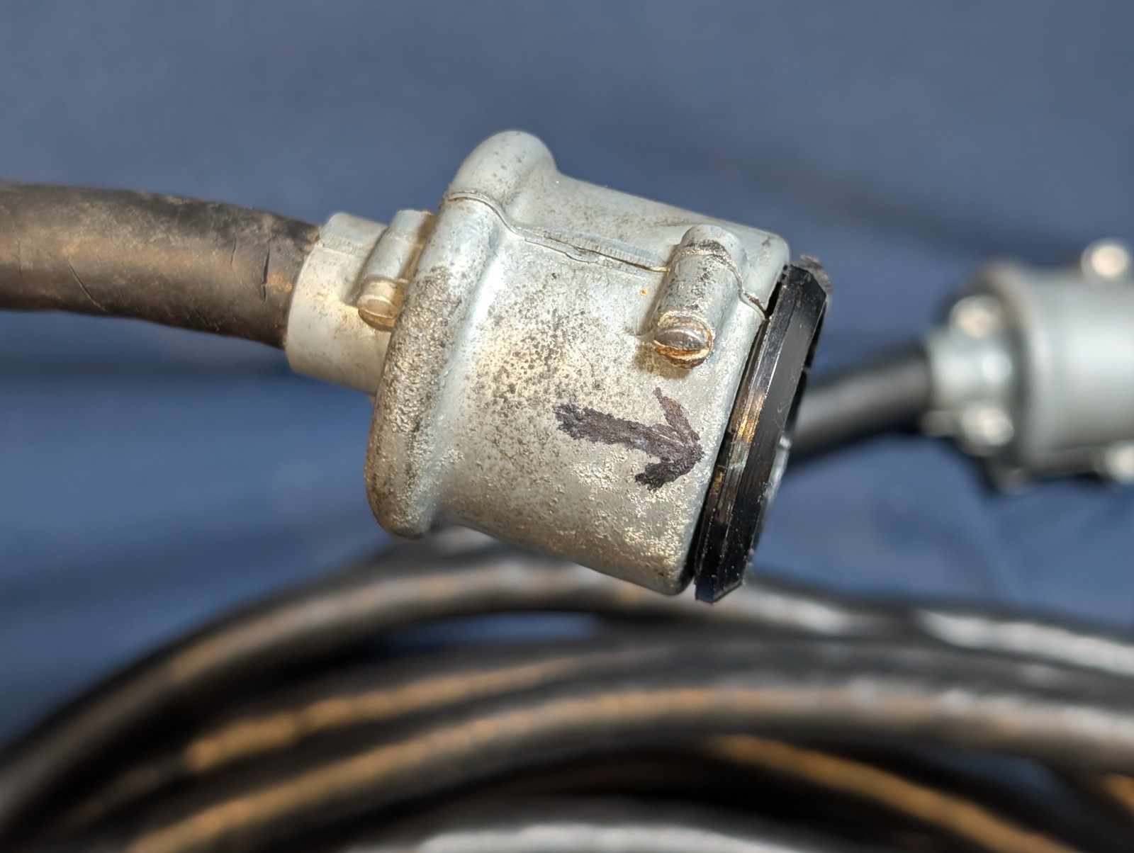 Vintage Hammond Leslie cable 30-35ft organ/tone cabinet B3 5-to-6 pin