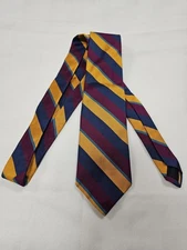 Ferrell Reed For Maison Blanche Men's Tie 100% Silk Woven In England