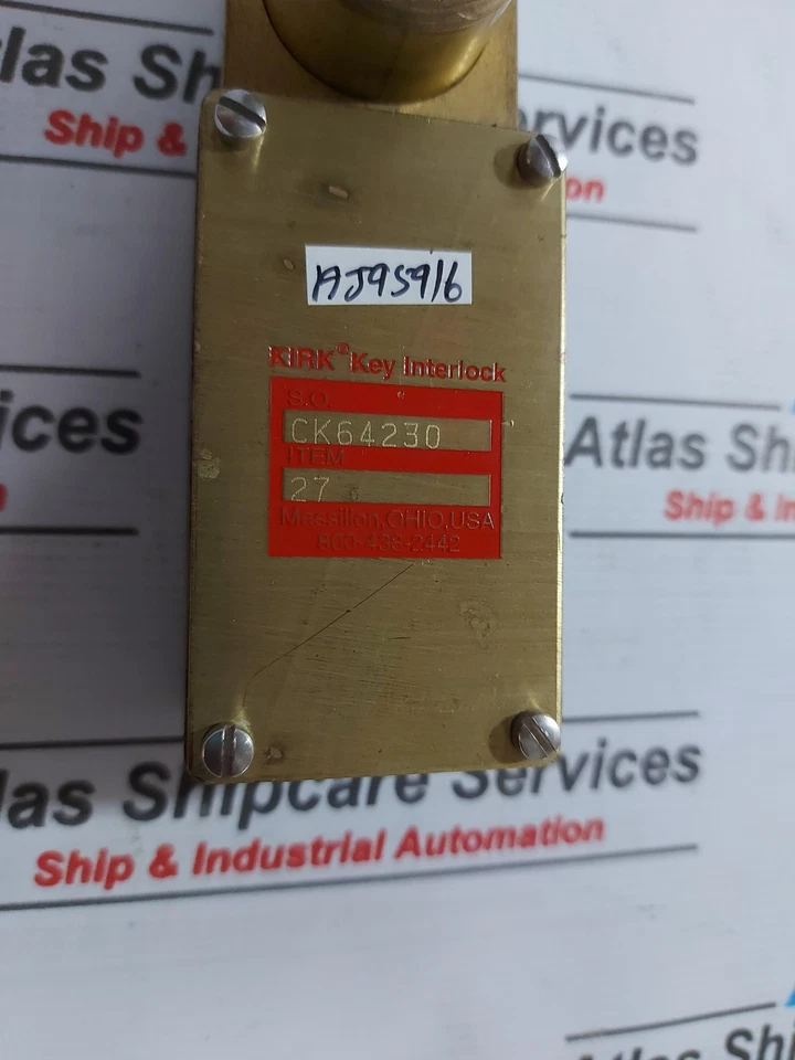 KIRK KEY INTERLOCK CK64230 Foto 3 de 4