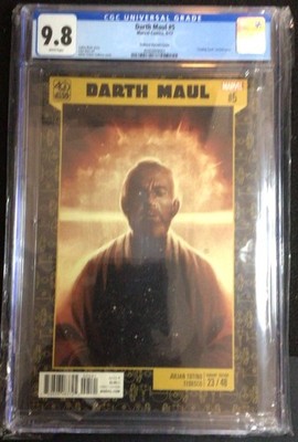 Star Wars Darth Maul #5 Variant (2017, Marvel Comics) 9.8 CGC Graded!