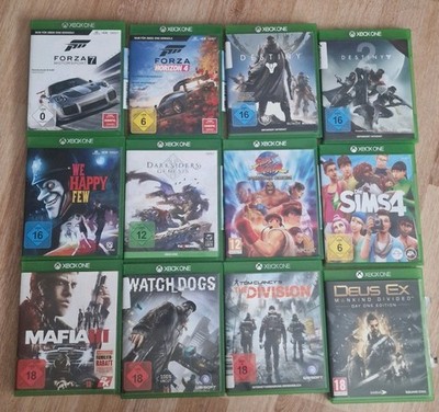 Xbox One Spielesammlung