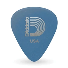 D Addario 1Mm Medium Heavy Duralin Guitar Picks 25 Pack Bright Sound