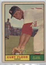 1961 Topps Curt Flood #438 0g13