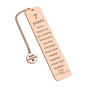 7 Year Anniversary Copper Gifts for Him/Her, 7th Wedding Anniversary for Wife... - Picture 1 of 7