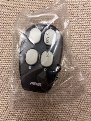 Peha Easyclick  4 Kanal Handsender  schwarz matt - D450FU-HS4
