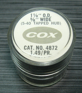 1960's SLOT CAR NOS COX Cheetah American Mag Wheels/Grey Sponge Tires VNTG 1/24