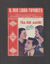 Vintage JEAN HARLOW MYRNA LOY CLARK GABLE Euro Mag/Booklet 1941