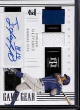 2021 Panini NT #GGS-EO Edward Olivares Game Gear Materials Signatures #/99