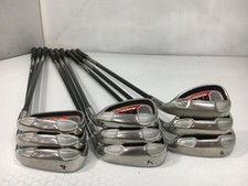 TaylorMade Burner Plus Iron Set 9pcs 4-PW,AW,SW REAX SUPERFAST R Flex RH