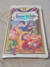 VHS 1524 Original Disney Snow White And The Seven Dwarfs Collectives Masterpiece