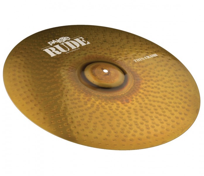 Paiste 16"" Rude Thin Crash Cymbal PRUDTCR16