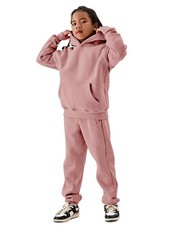 Girls Boys Sweatsuits Fleece 2 Piece Outfits Pants Set Hoodie and Sweatpant S...