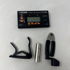 Boss Guitar Digital Tuner Metronome Function Model TU-80 Pre-owned WORKING