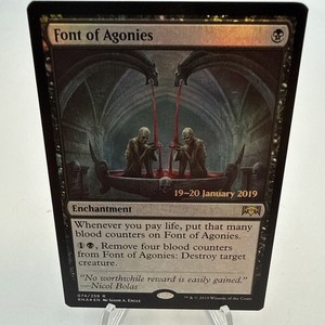 Font of Agonies Prerelease Promo Foil - Ravnica Allegiance 074/259