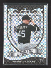 2021 Panini Chronicles Garrett Crochet #1 Crusade Building Blocks Rookie TV4505