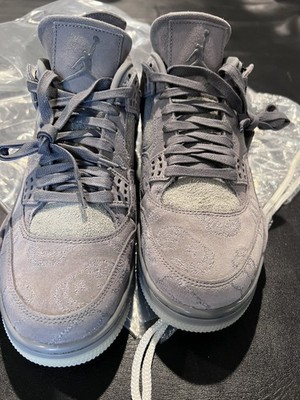 Jordan 4 Retro x KAWS Cool Grey. Size 9.5 Deadstock | eBay