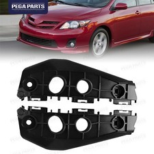 Bumper Bracket For 2011-2013 Toyota Corolla Set Of 2 Front Left Right Side