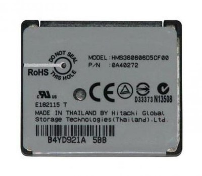 Hitachi 4 GB HMS360606D5CF00 Microdrive (0A40272)
