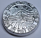Hand Poured 4 oz .999 Fine Silver Round - Made in USA