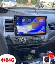 For Honda Civic 2006 2007-2011 Car Stereo Radio Bluetooth Android 13.0 Gps Navi