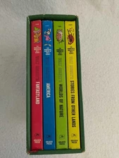 THE WONDERFUL WORLDS OF WALT DISNEY 4 HC Vol's w/Slipcase Golden Press 1965