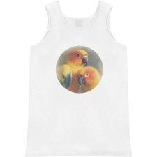 'Sun Conure Parrot Couple' Adult Vest / Tank Top (AV062241)