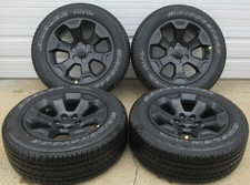 20 Inch Wheels And Tires Dodge Ram 1500 2019-2025 Oem Genuine Satin Black 2680