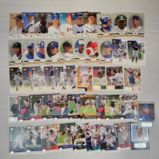 250pc Baseball Card Lot Upper Deck 01 02 03 Ovation SP MVP Black Diamond & More