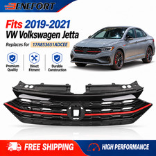 For 2019 2020 2021 Vw Volkswagen Jetta Front Bumper Upper Grille Red Black For 2019 2020 2021 Vw Volkswagen Jetta Front Bumper Upper Grille Red Black
