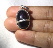 Natürlich Star Granat Braune Farbe 925 Sterl...