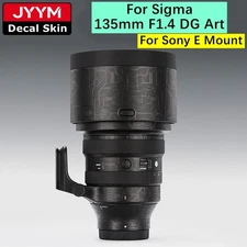 Decal Skin For Sigma 135mm F1.4 DG Art Camera Sticker Vinyl Wrap Film Coat F/1.4