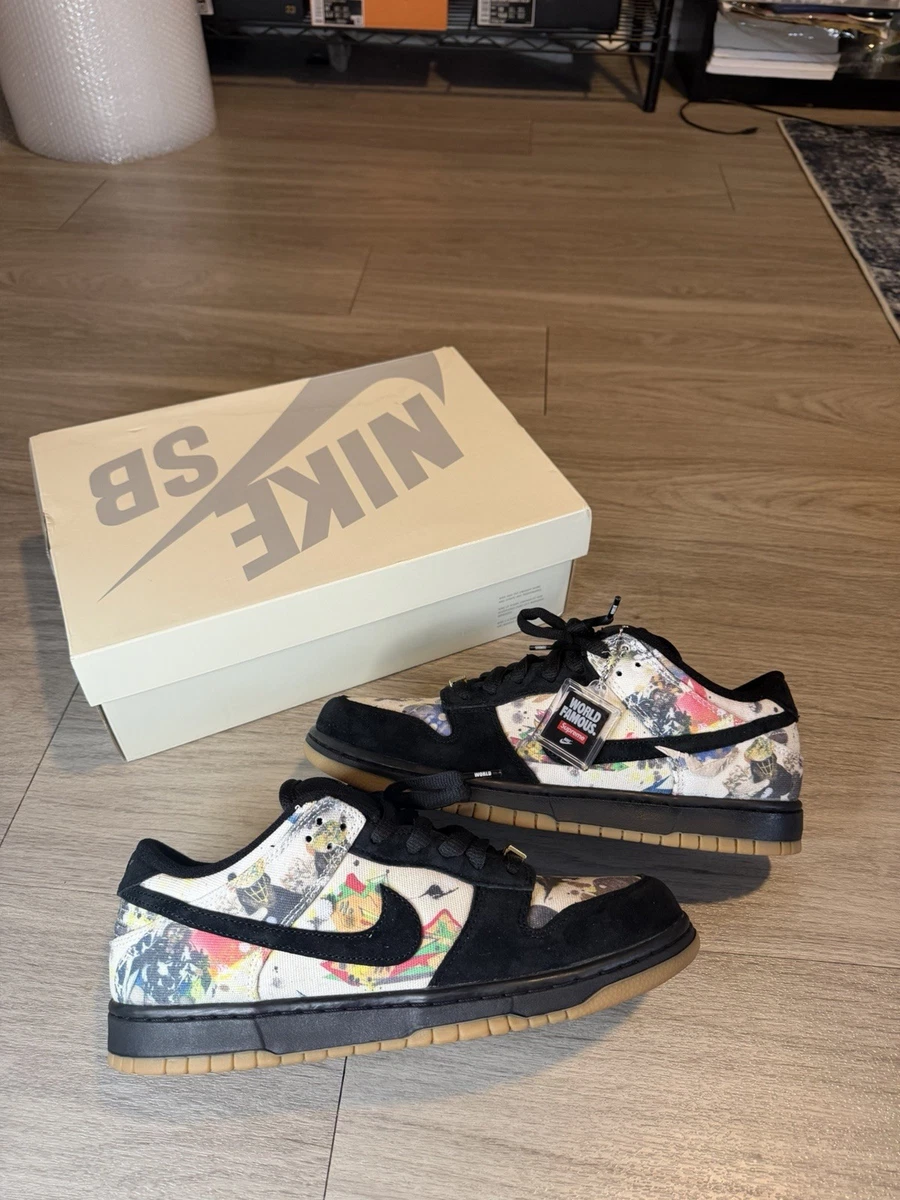 Nike SB Dunk Low x Supreme Rammellzee - огромный выбор по лучшим