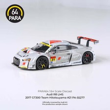 PA-55277 1/64 Audi R8 LMS 2017 GT300 Team Hittsuyama Coche Nº 21 [Diecast Mini