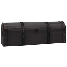 Solid Wood Storage Chest Vintage Style 120x30x40cm Cabinet Locker Box vidaXL
