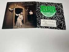 Lot of 2 1982 SLOW CHILDREN LPs: Mad About Town - RCA Special Radios Series XVI