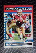 2025 Score FIRST BALLOT #1 STEVE YOUNG - SAN FRANCISCO 49ERS - NM-MT