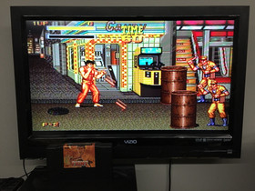 Burning Fight NEO GEO AES Complete CIB US Version NEOGEO Manual TESTED & WORKING