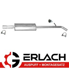 Mittelschalldämpfer für Renault Clio IV 1.2 Auspuff 9619