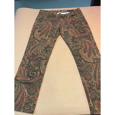 New York and Company, Vintage Paisley Jeans, Size 4, 24'' inseam, 98% Cotton
