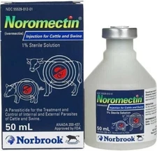 Norbrook Dewormer Wormer  50 mL Cattle Swine