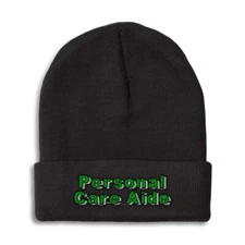 Beanies for Men Personal Care Aide Winter Hats for Women Acrylic Skull Cap